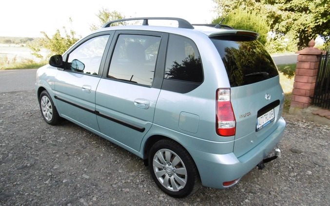 Hyundai Matrix cena 12900 przebieg: 262406, rok produkcji 2009 z Brzozów małe 781